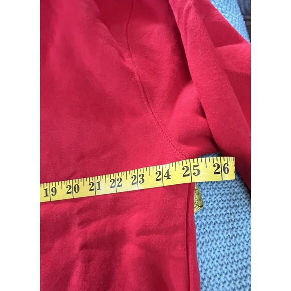 Pro Club Men's Heavyweight Pullover Hoodie (13oz) Size XL Red - Picture 5 of 10